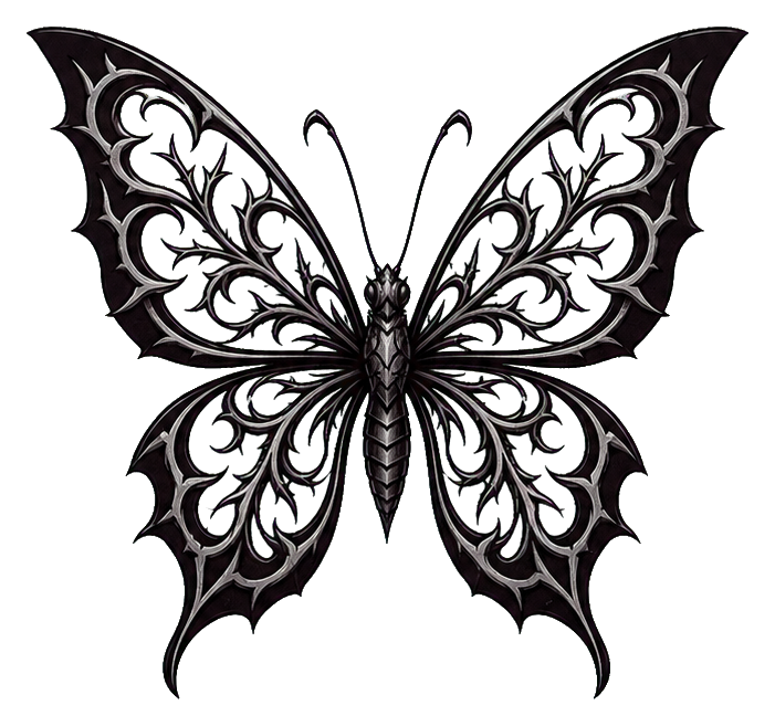 Preview for Thorn Filigree Butterfly Sticker