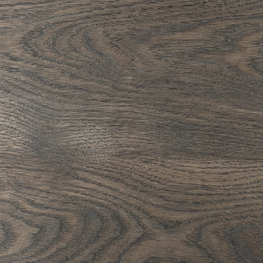 Smoked gray oak wood grain with natural plank texture and flowing dark lines