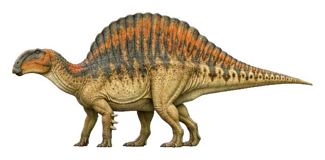 Preview for Sail-back Ouranosaurus Sticker Graphic