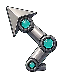 Preview for Robot Arm Arrow Sticker