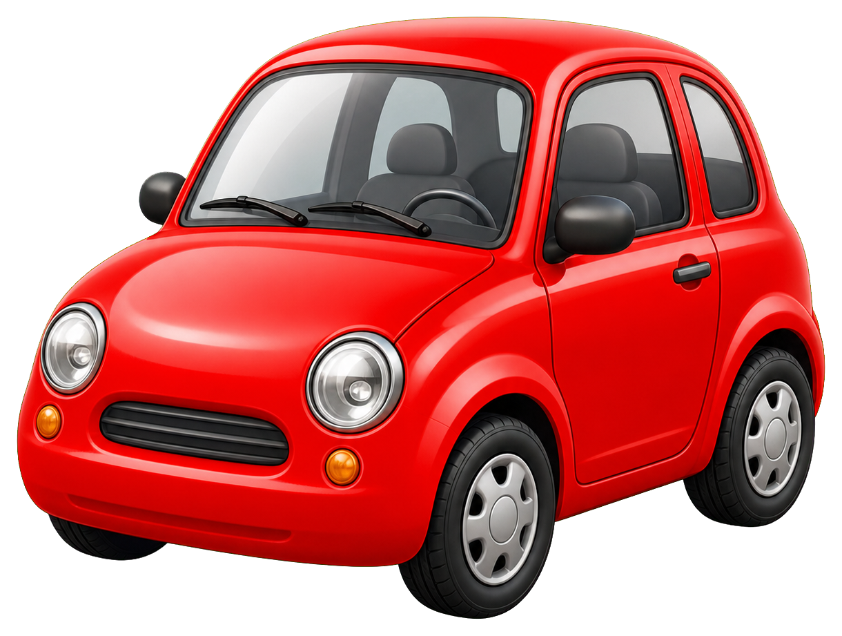 Preview for Tiny Red Car Sticker