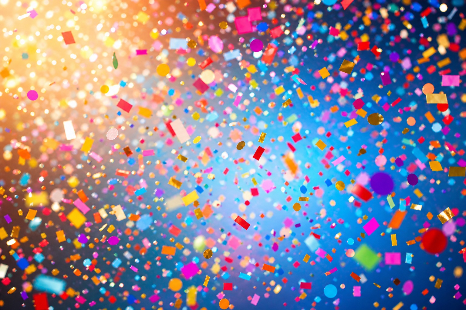 Preview for Color Confetti Air Burst Background