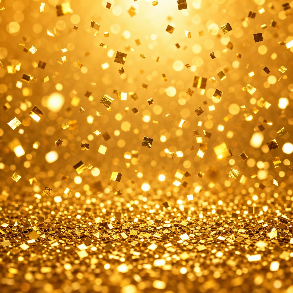 Preview for Gold Party Sparkle Background Stock Background