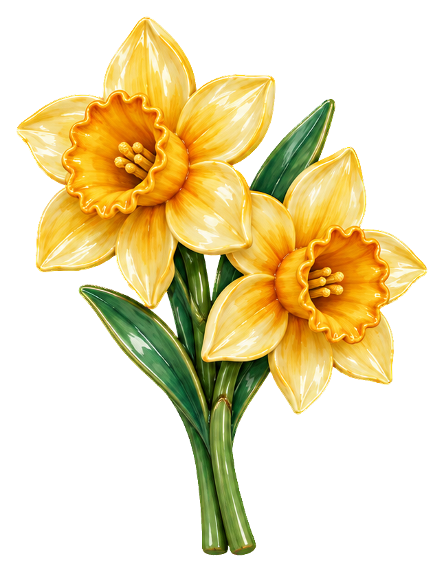 Preview for Easter Garden Daffodil Pair