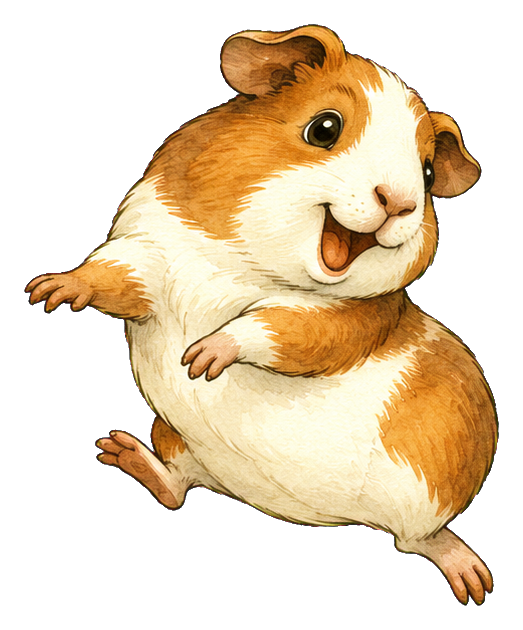 Preview for Popcorning Guinea Pig