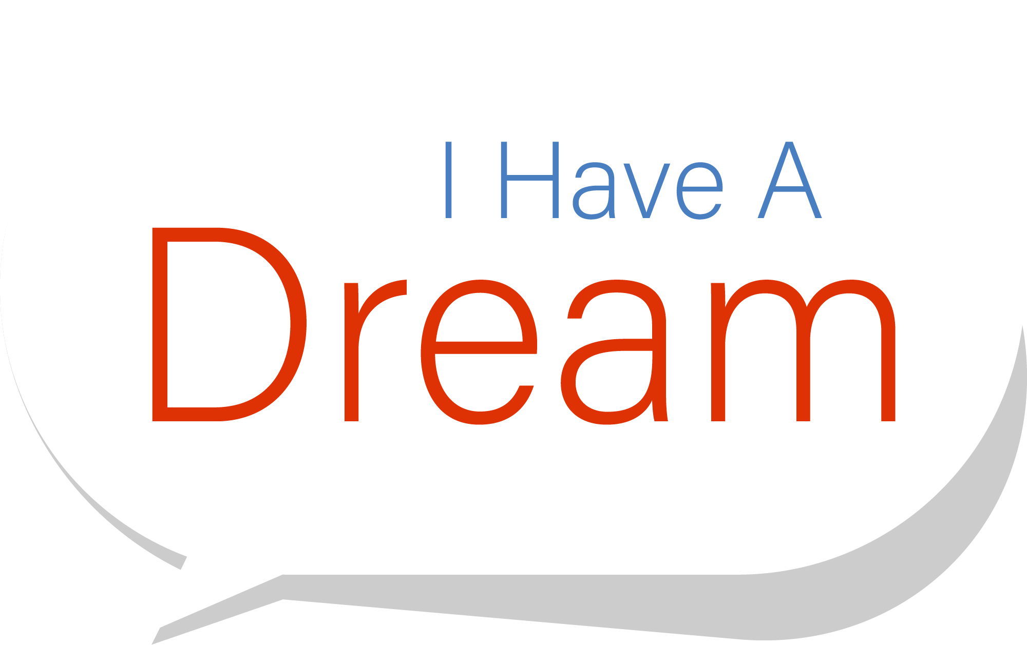 Preview for I-have-a-dream-speech-bubble-mlk-sticker-be4b7