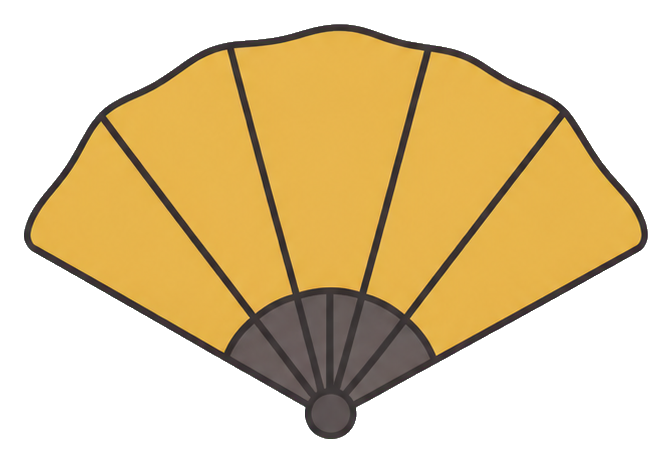 Preview for Hand Fan Sticker For Photos And Designs