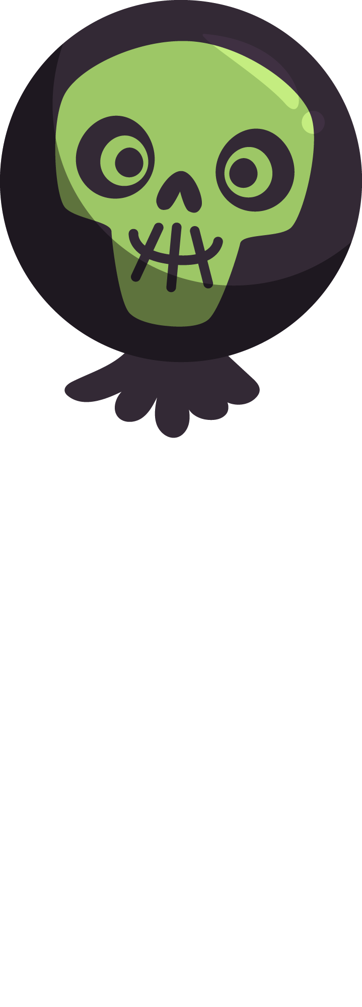 Preview for Halloween-skull-lollipop-illustration-halloween-candy-sticker-bbf10