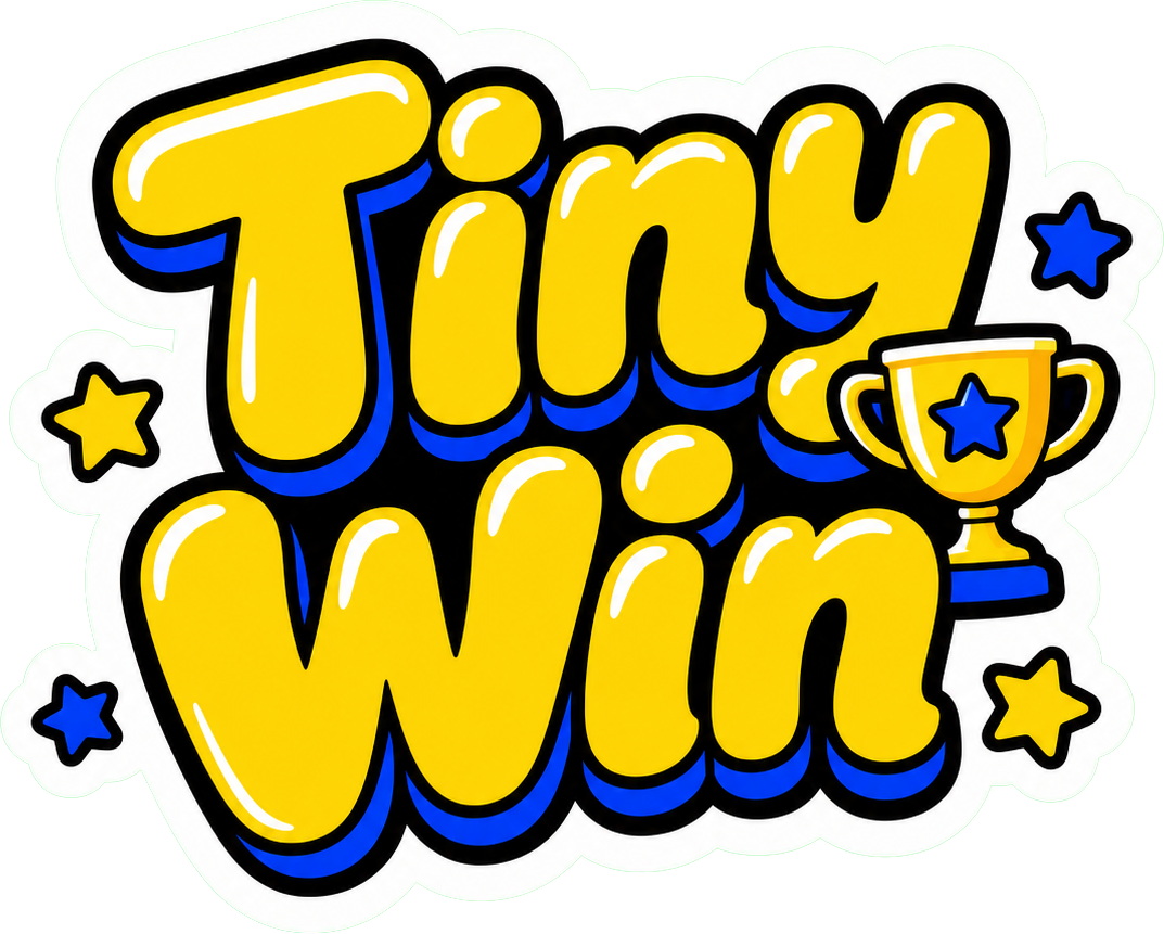 Preview for Tiny Win Quote Sticker