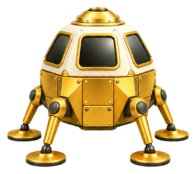 Preview for 3d Space Adventures Moon Lander
