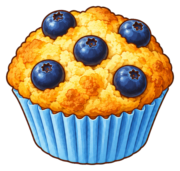 Preview for Sunday Brunch Blueberry Muffin
