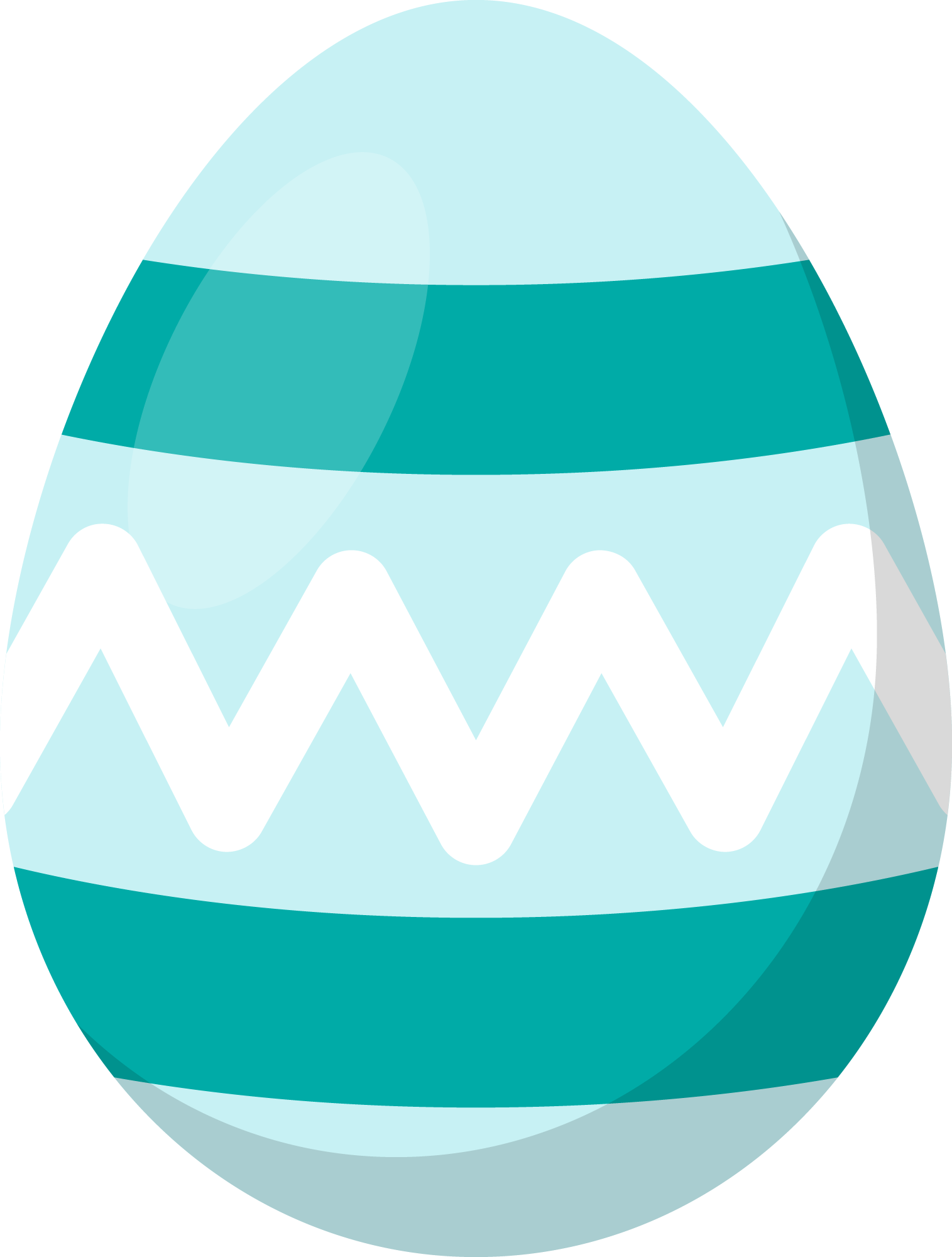 Preview for Teal-easter-egg-illustration-sticker-0b5c5