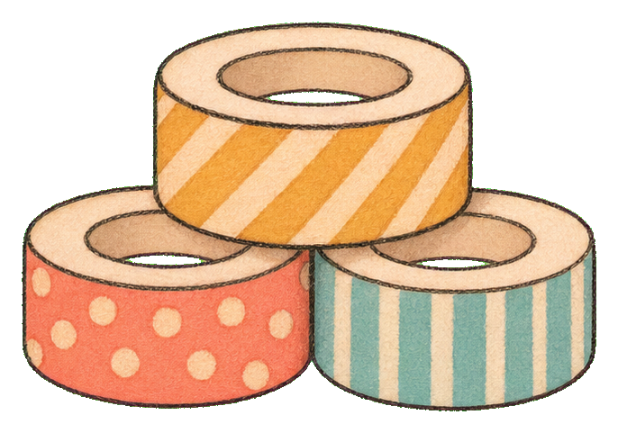 Preview for Washi Tape Trio Sticker