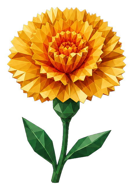 Preview for Golden Carnation Sticker