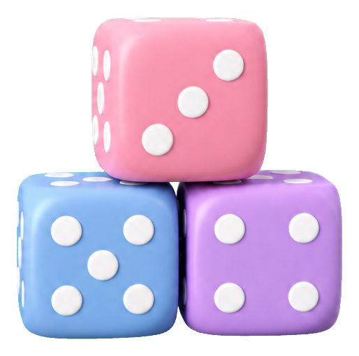 Preview for Stackable Dice Cluster Sticker For Designs