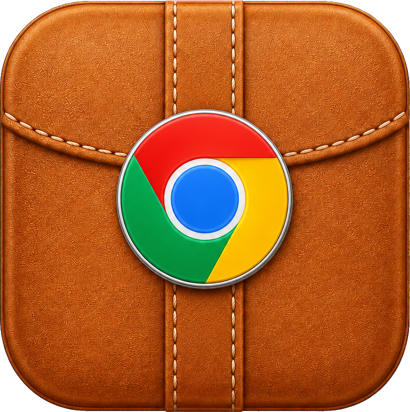 Preview for Caramel Toggle Leather App Icon Sticker