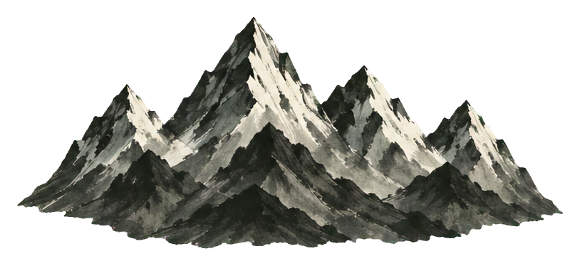 Preview for Ink Wash Mountains Sawtooth Ridge