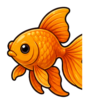 Preview for Goldfish Sticker Graphic