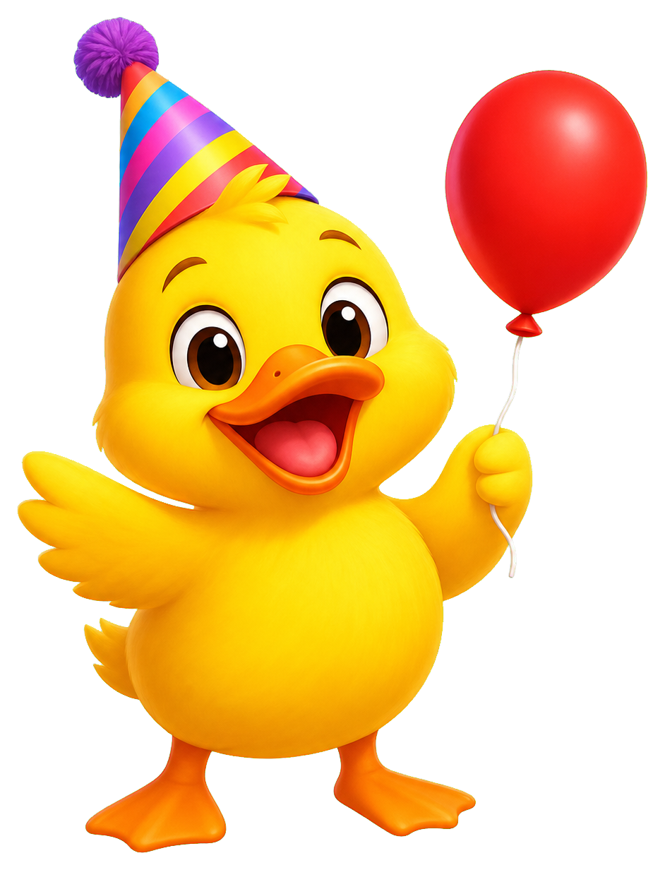 Preview for Party Duck Sticker