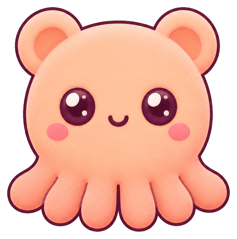 Preview for Teddy Tentacle Tot Kawaii Monster Sticker