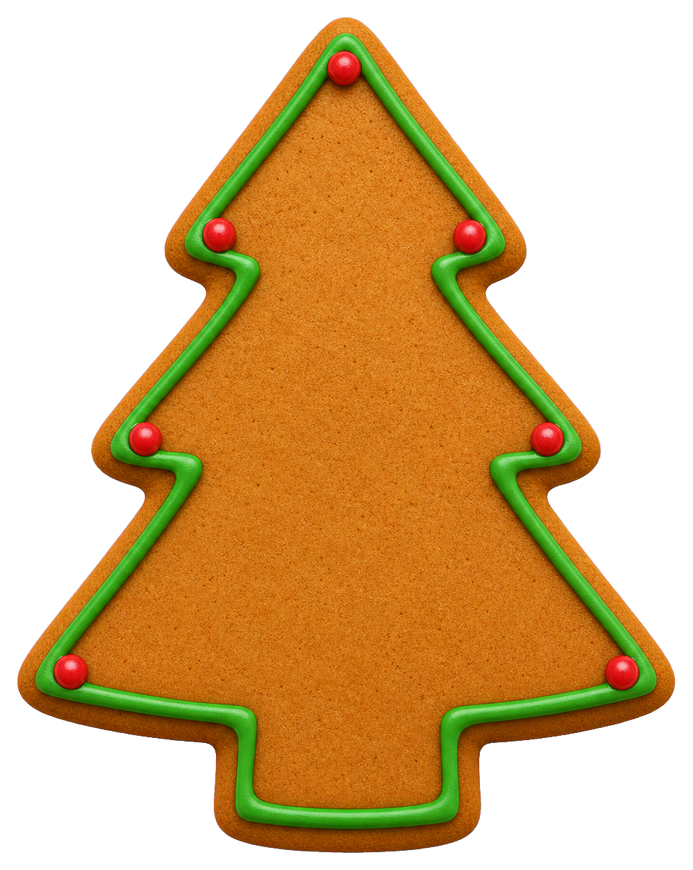 Preview for Christmas Cookie Tree Sticker For Holiday Designs