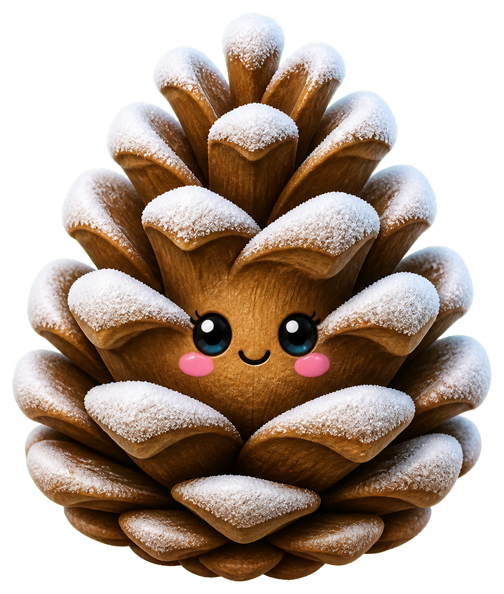 Preview for Frosted Pinecone Sticker