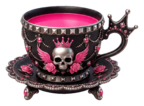 Preview for Punk Princess Teacup Sticker