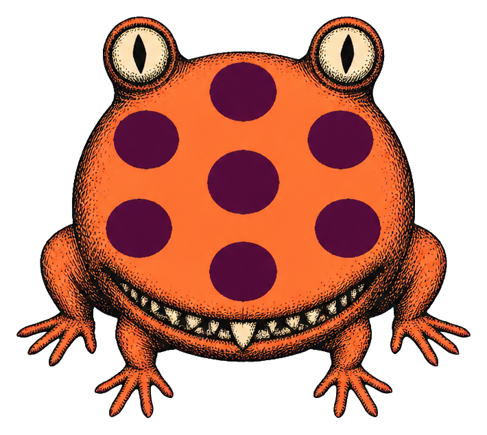 Preview for Polkadot Toad Monster Sticker