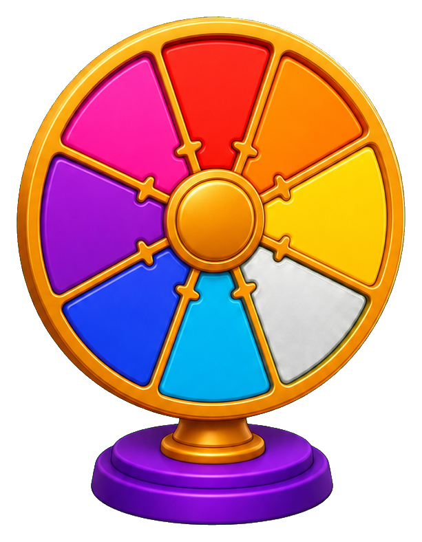 Preview for Spinning Color Wheel Sticker