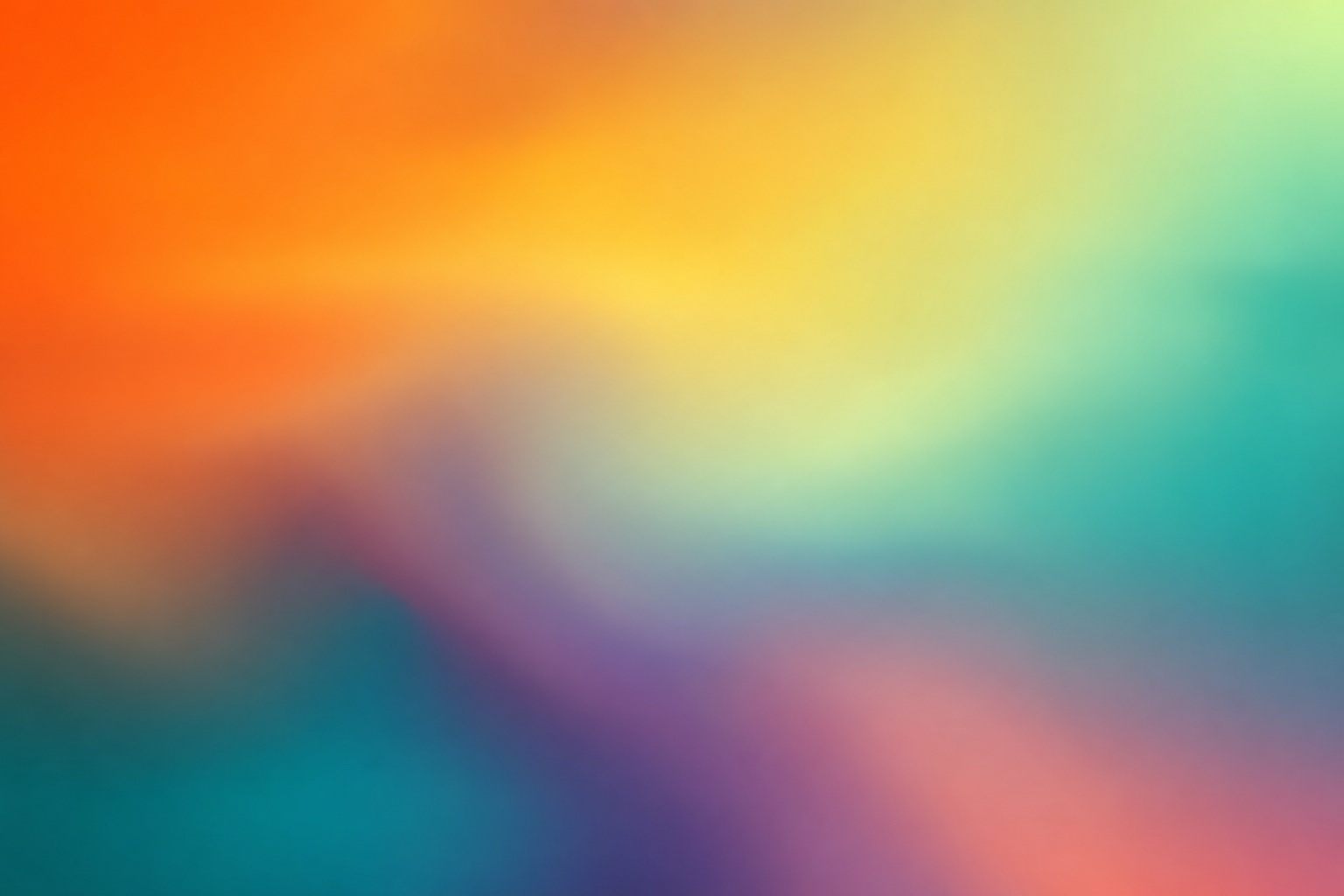 Soft abstract gradient with blurred ember, mint, blue, and pink color bands.