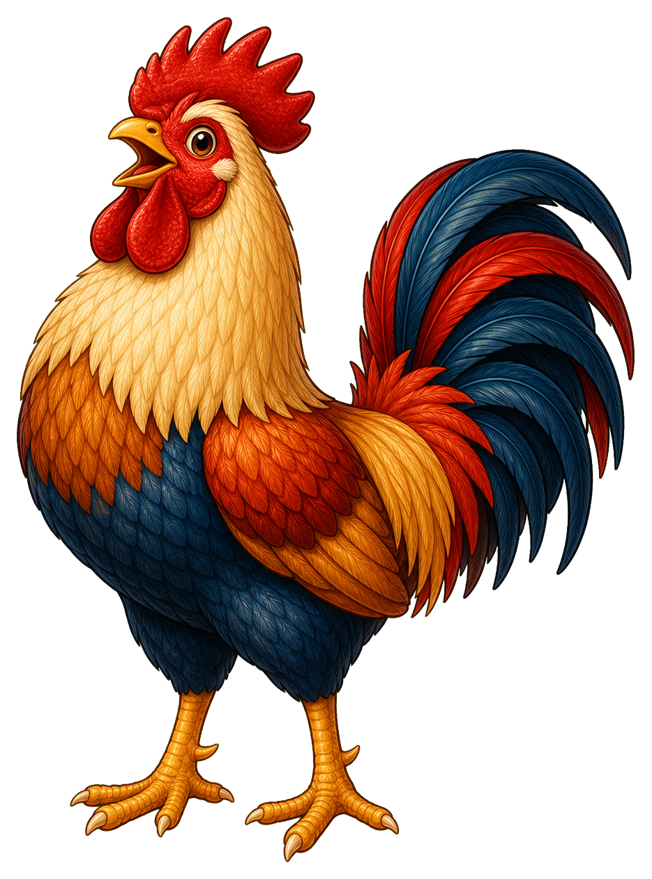 Preview for Chicken Sticker For Creative Designs