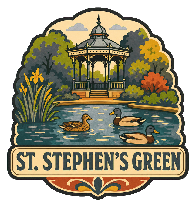 Preview for St. Stephen's Green Illustrated Sticker