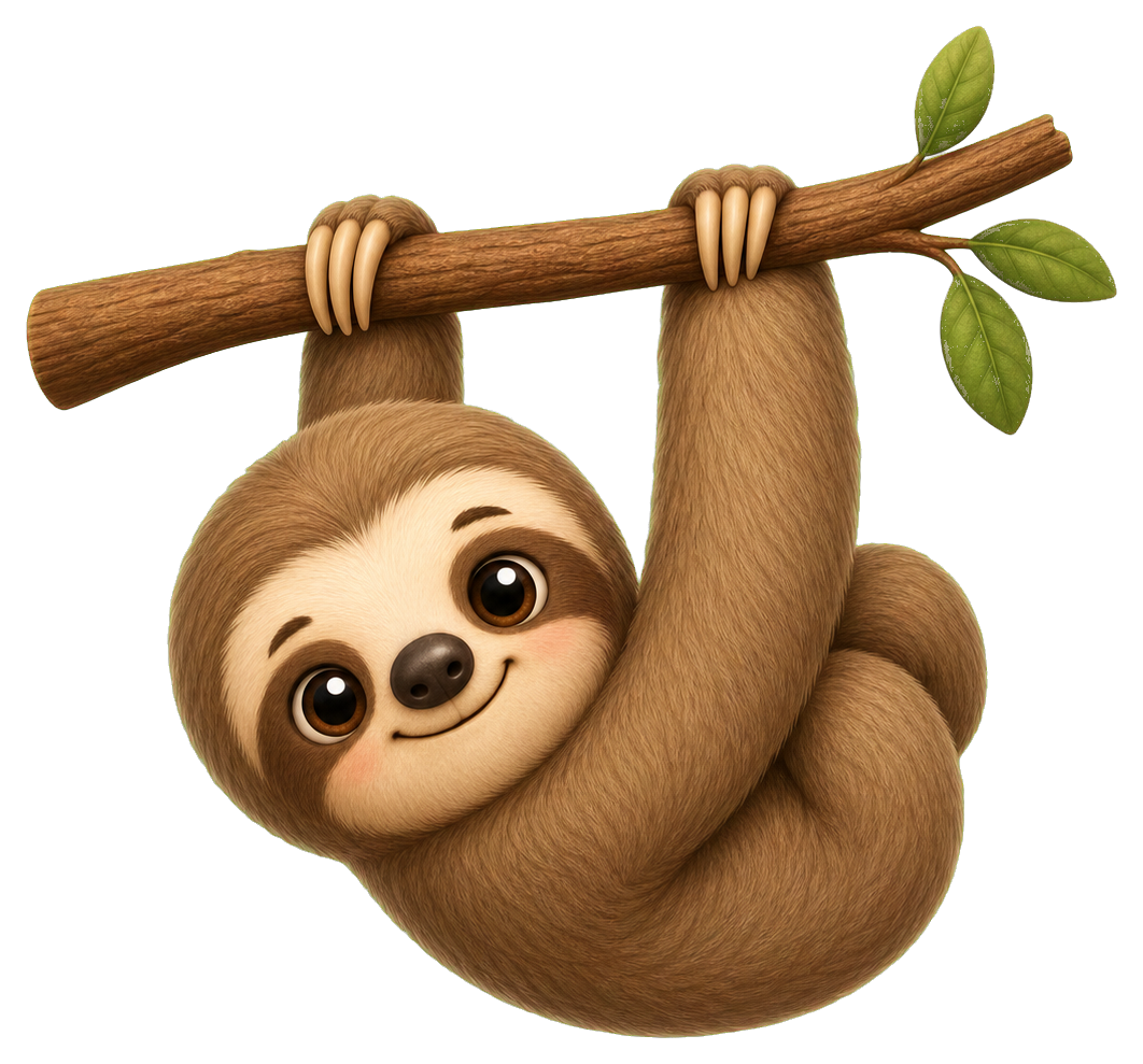 Preview for Sloth Branch Sticker
