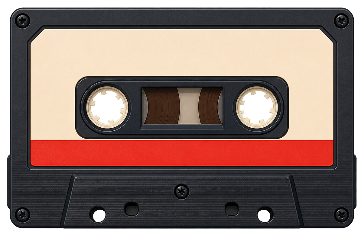 Preview for Blank Cassette Sticker Graphic