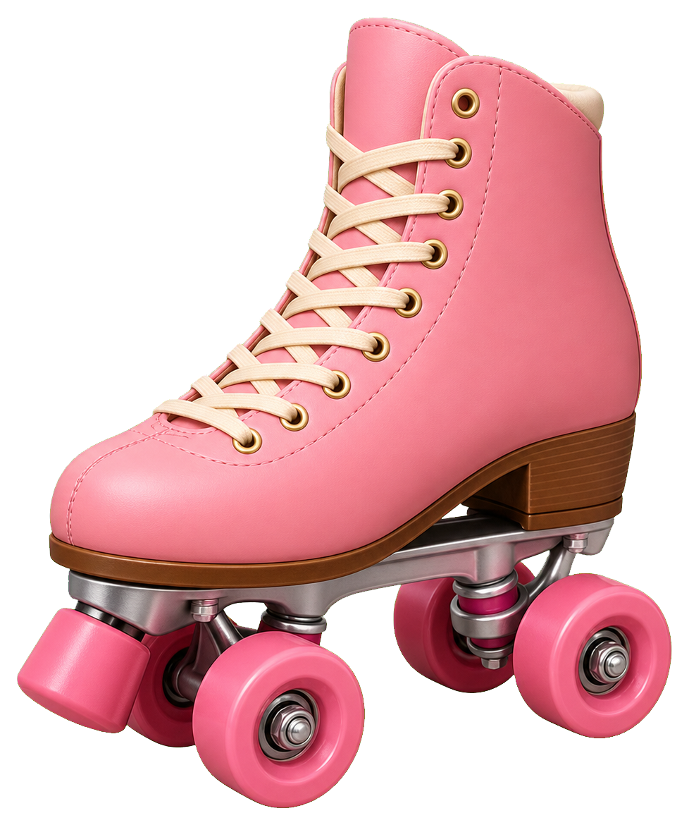 Preview for Pink Roller Skate Sticker
