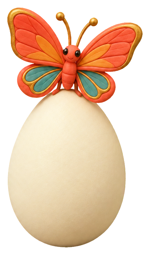 Preview for Easter Garden Butterfly Egg