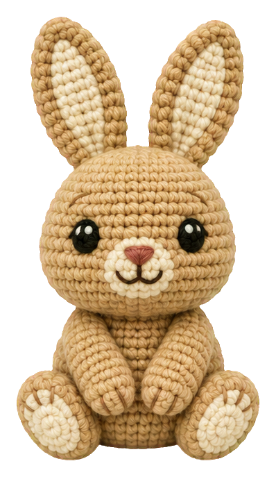 Preview for Crochet Farm Friends Farm Rabbit