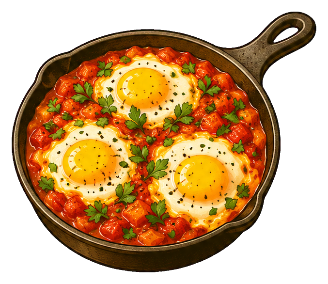 Preview for Sunday Brunch Shakshuka Skillet