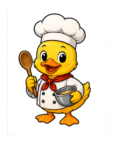 Preview for Chef Duck Sticker For Creative Designs