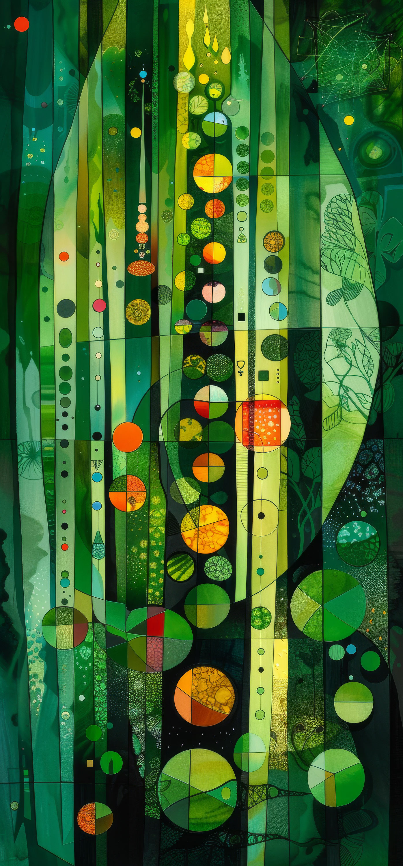 Preview for Vibrant-abstract-art-design-st-patricks-background-a7621