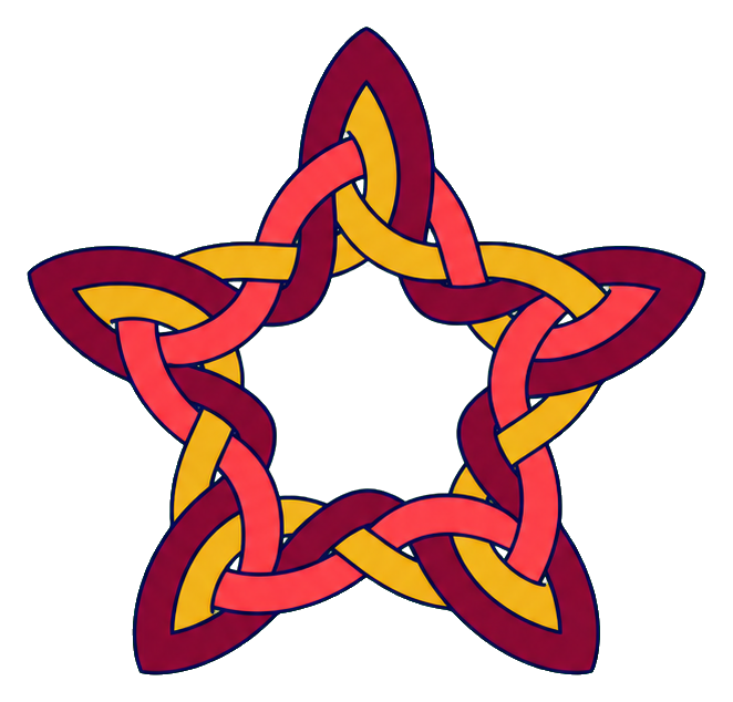 Preview for Braided Ribbon Star Sticker