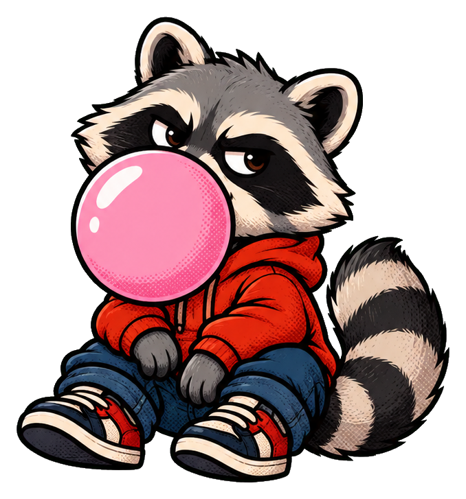 Preview for Raccoon Bubble Gum