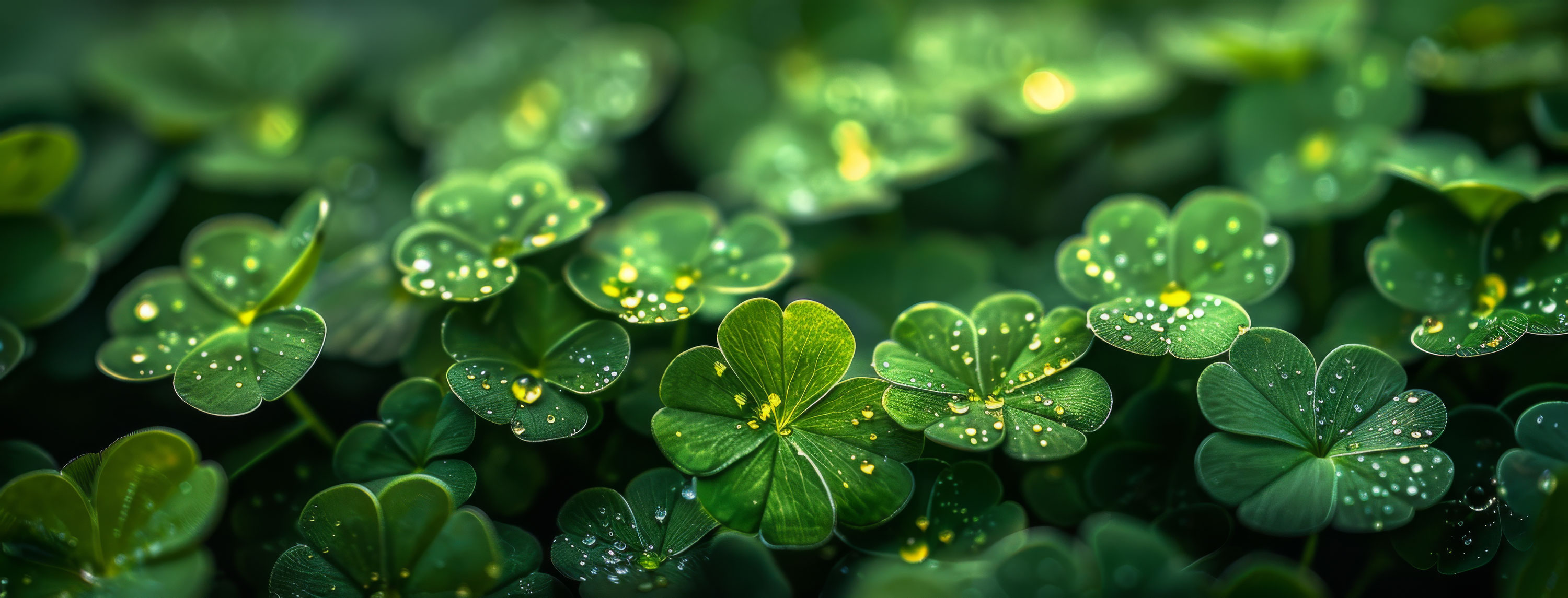 Preview for Shamrocks-with-dew-drops-st-patricks-background-9962b