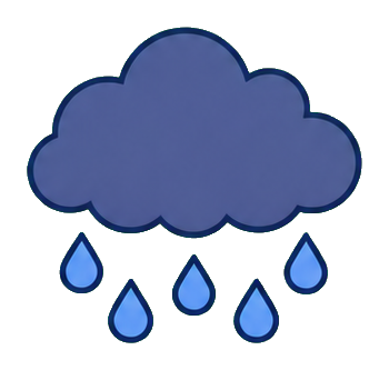 Preview for Heavy Rain Sticker Graphic