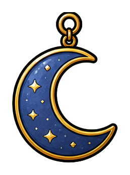 Preview for Calm Moon Charm Sticker