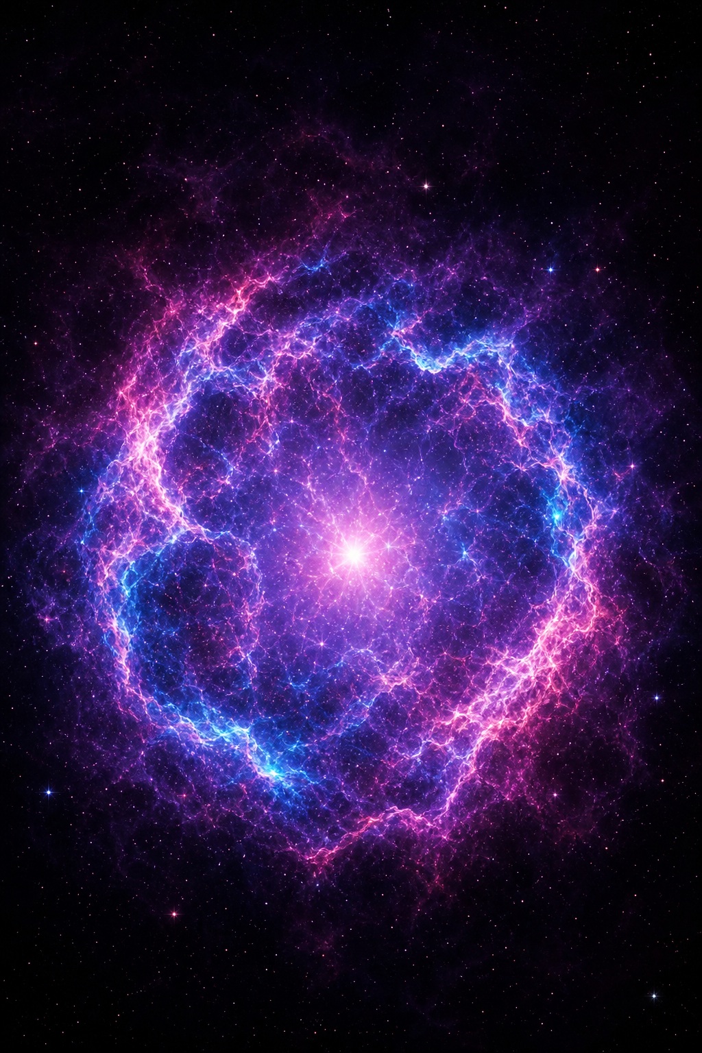 Preview for Violet Nebula Space Background