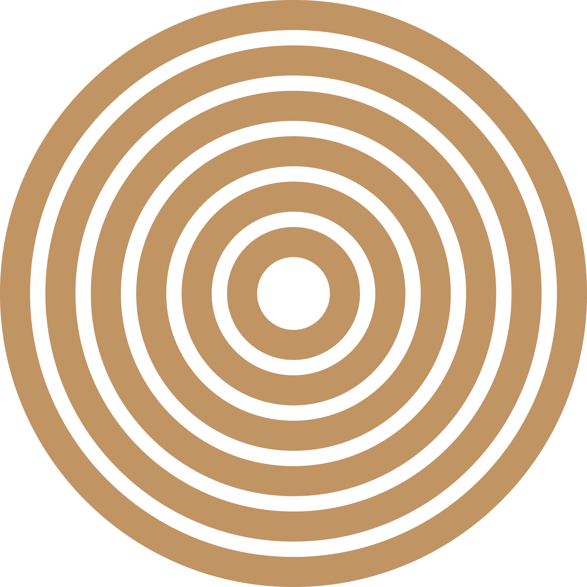 Preview for Brown-concentric-circles-design-new-year-sticker-7fb7d