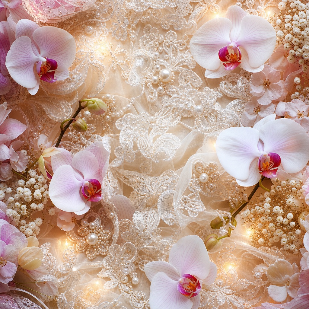 Preview for Wedding Lace Floral Background