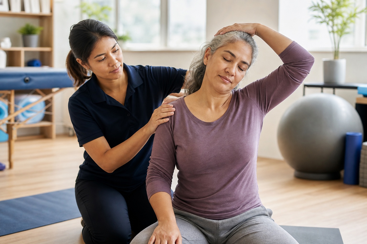 Preview for Wellness Clinic Stretching Background