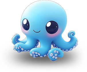 Preview for Cute-cartoon-octopus-animal-sticker-b54ce